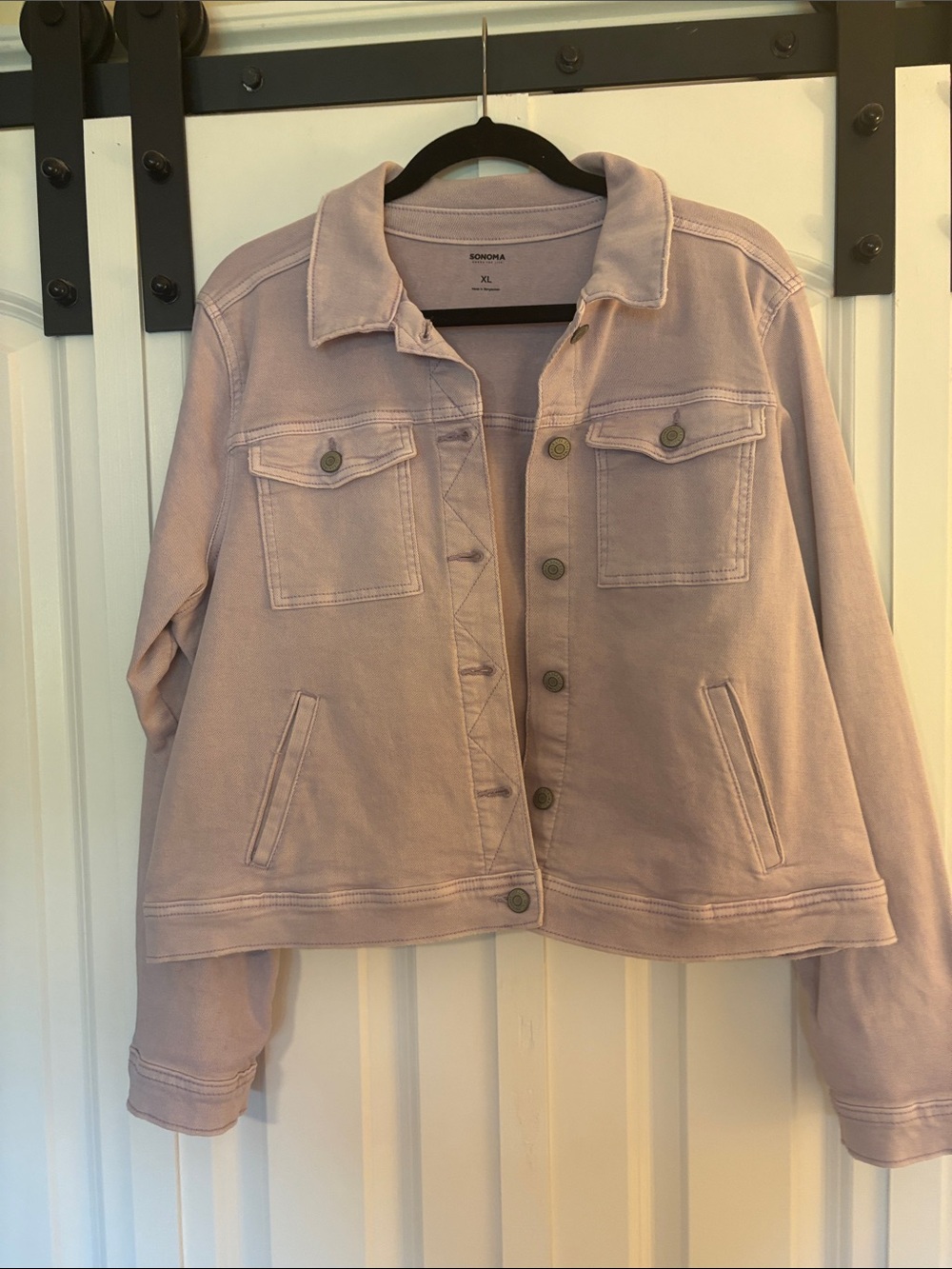Sonoma Lavender-Pink Jean Jacket